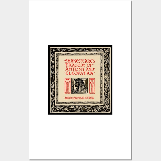 Shakespeare's Tragedy of Antony & Cleopatra | Tudor Wall Art by wildtribe